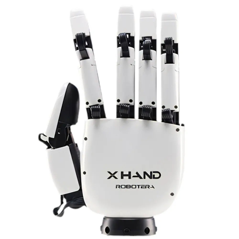 Robotera Dexterous Hand XHAND1 (Left) — professional product photo